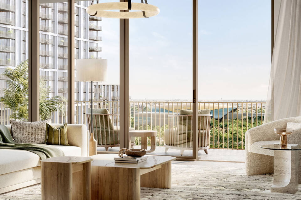 Spacious apartments with great views and finishes by Emaar